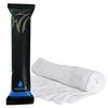 WT WHITE TOWEL SERVICES 9"x 9"inch Moist Cotton Towel Individually