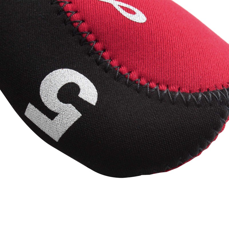 Andux 10pack/set Neoprene Golf Iron Club Head Covers Black/red MT/A02