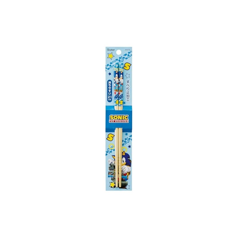 Skater ANT4-A Bamboo Safety Chopsticks, 8.3 inches (21 cm)