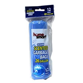 Home Smart Ocean Scented 26 Gallon Garbage Bags