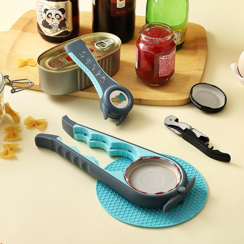 TAORANJU Jar Opener for Weak Hands, 5 in 1 Multi