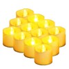 12 PCS Velas LED Sin Llama, Velas Eléctricas Luz de