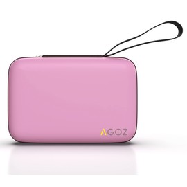 Agoz Hard Protective Carry Case Pouch for Garmin inReach Mini, Garmin InReach Mini 2 Hiking GPS Satellite Communicator (Purple)