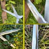 Telescopic Hedge Shear, 25 to 33Inch Garden Shears,Carbon Steel Wavy