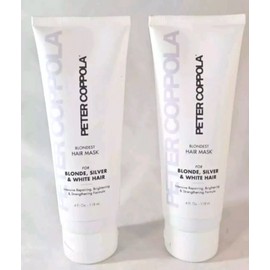 (Lot of 2) Peter Coppola Blondest Hair Mask, Blond/Silver/White Hair 4fl oz Each