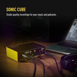 SONICAKE Sonic Cube Audio Interface Computer USB Audio Interfaces Analogue Preamps for Music Performance and Sound Recording