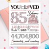 TSVATE 85th Birthday Card, 85th Birthday Gifts for Women, 85th