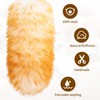 FeelfunFeather Lambswool Extendable Duster,67.7Inch Telescoping Feather Dusters with Stainless Steel