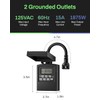 BN-LINK 7 Day Outdoor Heavy Duty Digital Programmable Timer, Outdoor