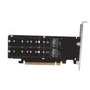 PCIE X16 to M.2 M KEY Expansion Card NVMEx4 SSD