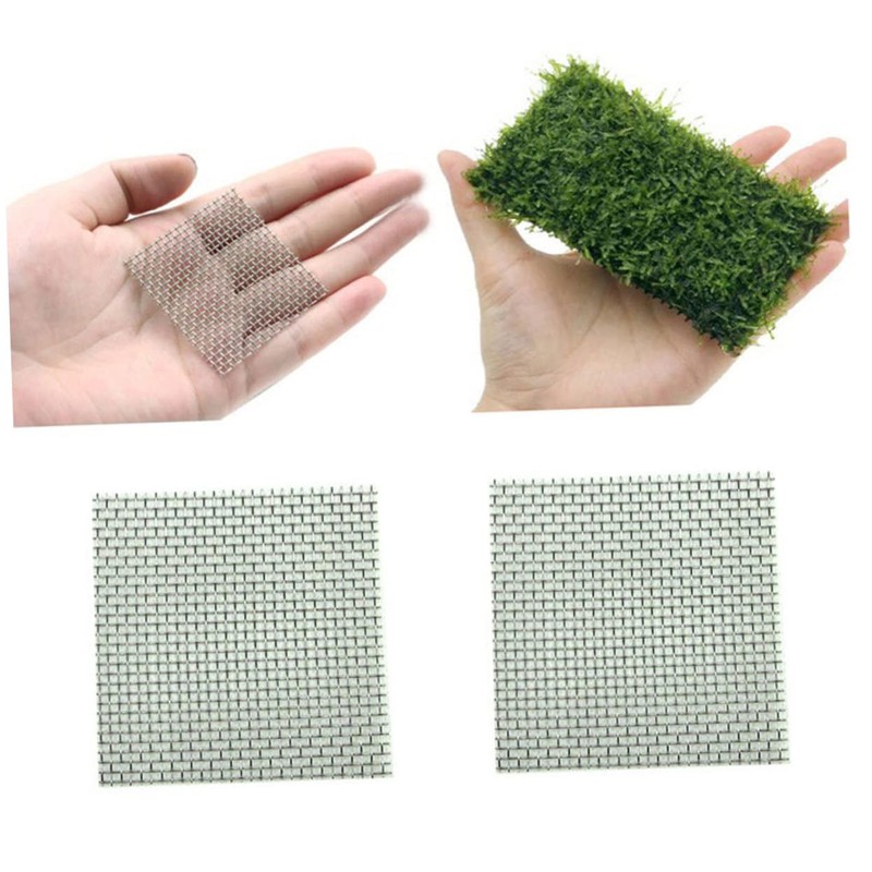 SUPVOX 5Pcs Stainless Steel Aquarium Mesh Nets Wear Resistant Wire