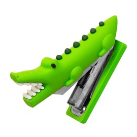 NUOBESTY Mini Stapler Handheld Stapler Students Small Stapler Students Stapler Small Cute Stapler Home Accessory Reusable Stapler Desk Stapler Office Stainless Steel Cartoon Decorate