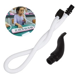 Melodica Mouthpiece, 57cm Long Flexible Hose with Mouthpiece Replacement Parts for Melodica Harmonica, Melodica Tube, Replacement Melodica Mouthpiece Kits, Melodica Mouthpiece Sets