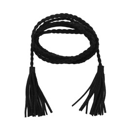 WANGCL Pack of 3 Braided Waist Belt Tassel Belts for Women Dresses Woven Tassel Chain Belt Rope Belt for Skirt Dress