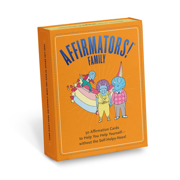 Knock Knock Affirmators! Family Deck: 50 Affirmation Cards on Kin of All Kinds - Without The Self-Helpy-Ness!