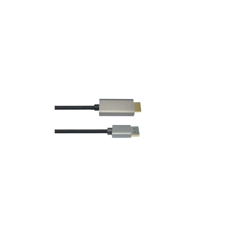 WatioWave DisplayPort Male to HDMI Male Supports 4K Audio and