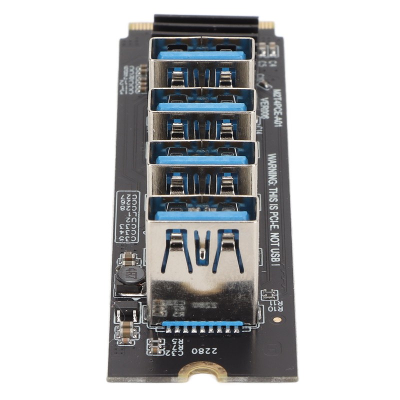 M.2 NVME to PCIE 1X Riser Card M.2 NVME to