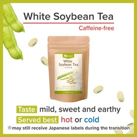 [Onkatsu Farm] Shironata White Soybean Tea - 3g x 30 Non-Caffeinated Tea Bags - Japanese Tea Made In Japan