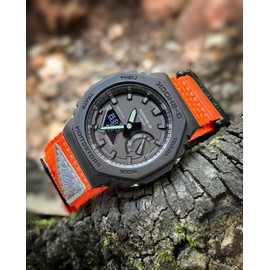 Replacement Watch Band Strap for Casio Mens G-Shock GA-100/110/120/135/2100,DW-5600E/5610/5700/8900,16mm Nylon Breathable Casio strap