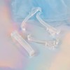 12 Pieces Valance Clips for Blind Clear Plastic Blinds Clips