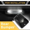 X AUTOHAUX 2 Pcs LED License Plate Light Tag Lamp