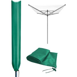 Heavy Duty Rotary Washing Line Cover Waterproof Protective Cover 145 x 29CM
