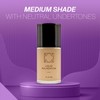 Liquid Foundation with Spatula - Long-Lasting, Dewy, Lightweight, and Buildable