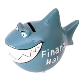 KCG Money Box Piggy Bank Small Financial Shark
