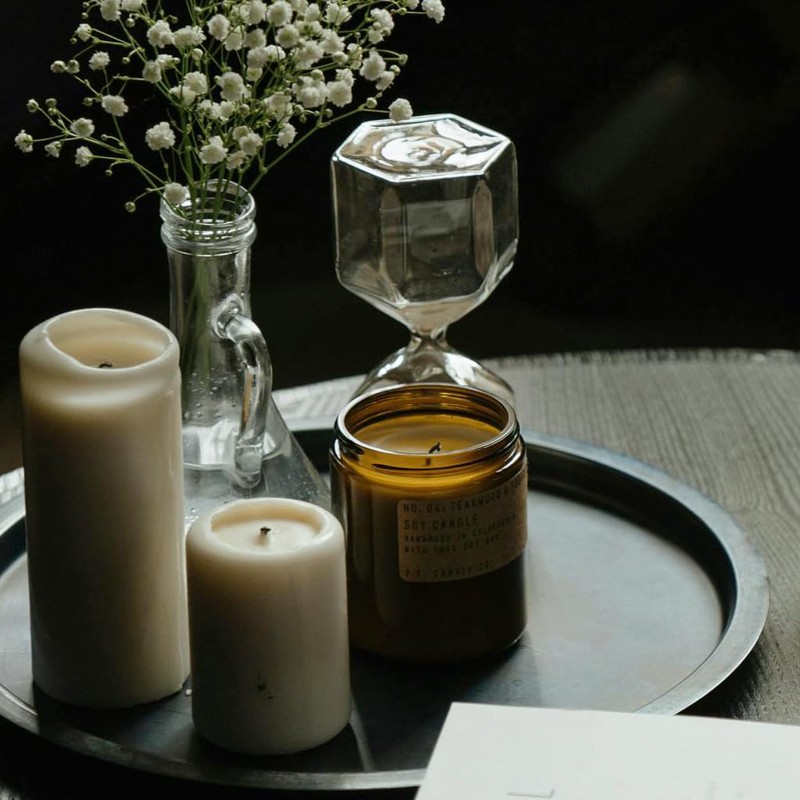 8.5oz Amber Candle Jars for Making Candles, Round Glass Jar
