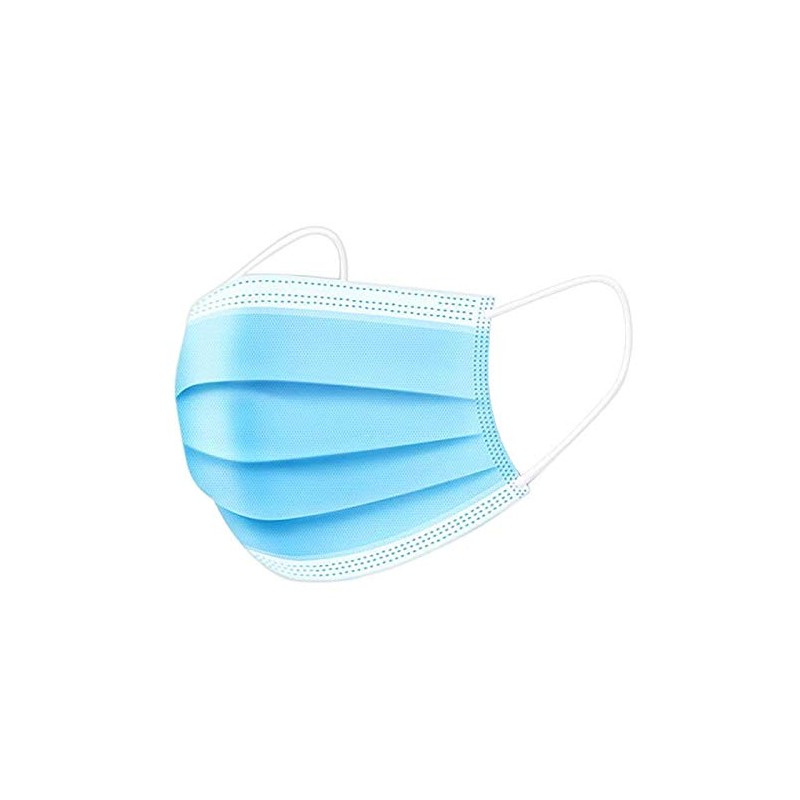 GB MEDICAL Premium Disposable Face Masks 3-Ply 3-Layer (50 Masks