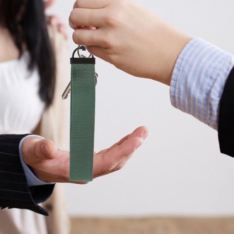 5 Llaveros Correa de Nylon para Bolso y Celular, Diseño