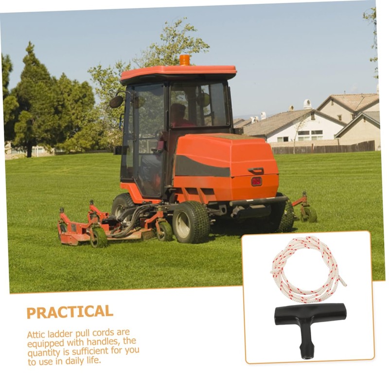 Operitacx Garage Opener Door Pull Handle Set Emergency Pull Cord