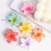 XUZOPIM Pack of 6 Flower Hair Claw Clips for Women,