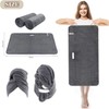 SUNLAND Hair Drying Towel, Water Absorbent, Daily Towel, Microfiber, Big