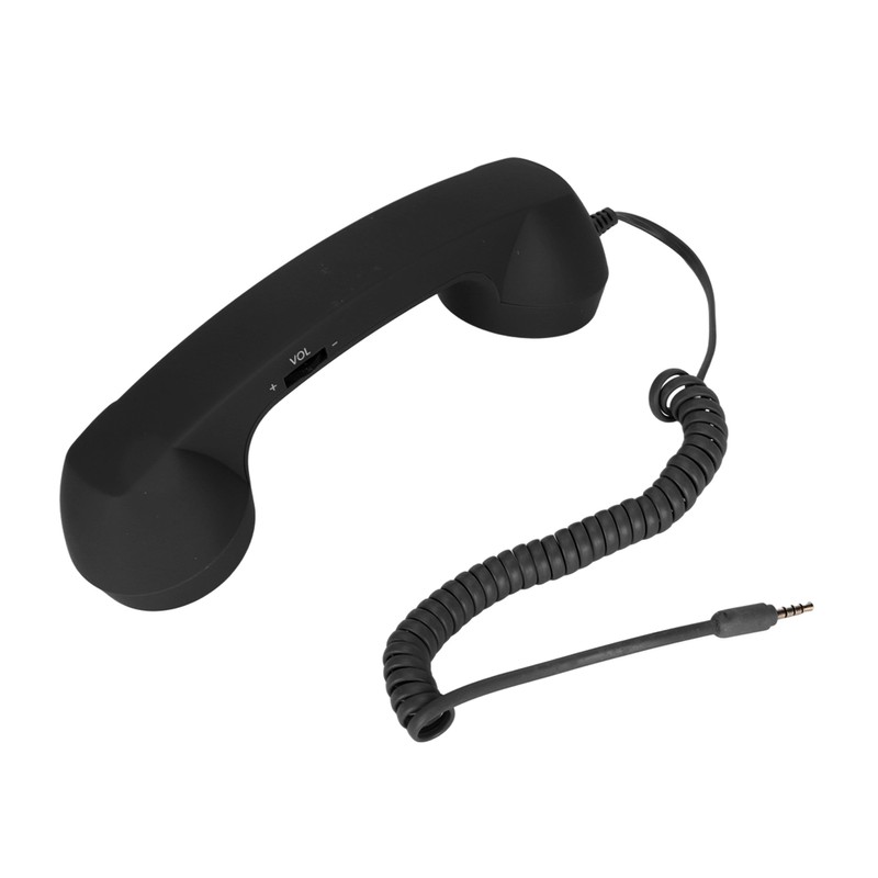 Cell Phone Handset USB C Radiation Proof Vintage Phone Handset