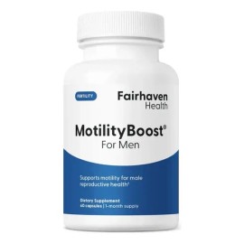 Fairhaven Health Motilityboost For Men Cápsulas Suplemento Dietético Fertilidad Masculina Movilidad Salud Reproductiva