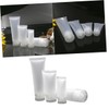 Ipetboom 4pcs Empty Lotion Travel Bottle Screw Top Pump for