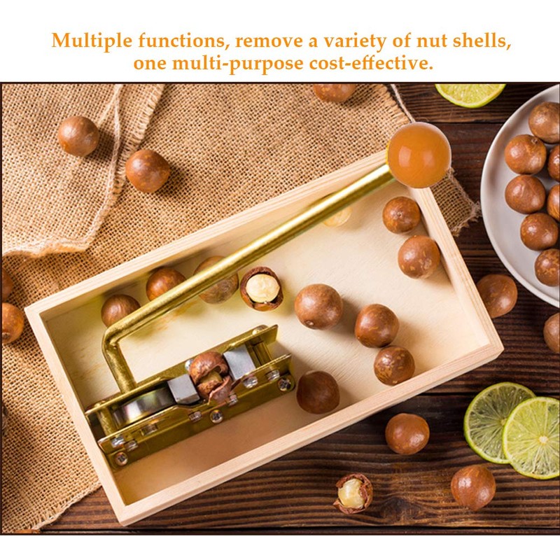 Nutcracker, high-performance nutcracker, pecan nutcracker, walnut tongs opener with handle