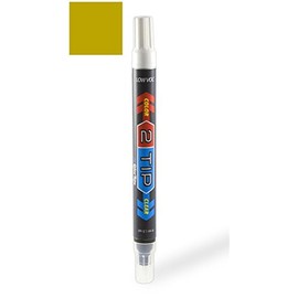 ColorRite 2Tip for Volkswagen All Automotive Touch-up Paint - Texas Yellow L10B - Color-and-Clearcoat Package