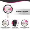 GOATACURA 0-10000psi Digital Industrial Pressure Gauge, 3-1/8" Dial Size, 1/4"