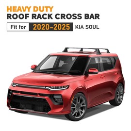 HOPE YOU READY Anti-Theft 220lbs Heavy Duty Roof Rack Cross Bar Compatible with Kia Soul 2020 2021 2022 2023 2024 2025 Roof Rack Cross Bars Aluminum Roof Racks Cross Rail