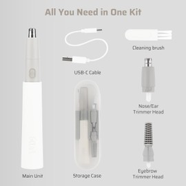 2-in-1 Facial Hair Removal for Women, Upgraded Device with Ease of Use, Gentle and Painless