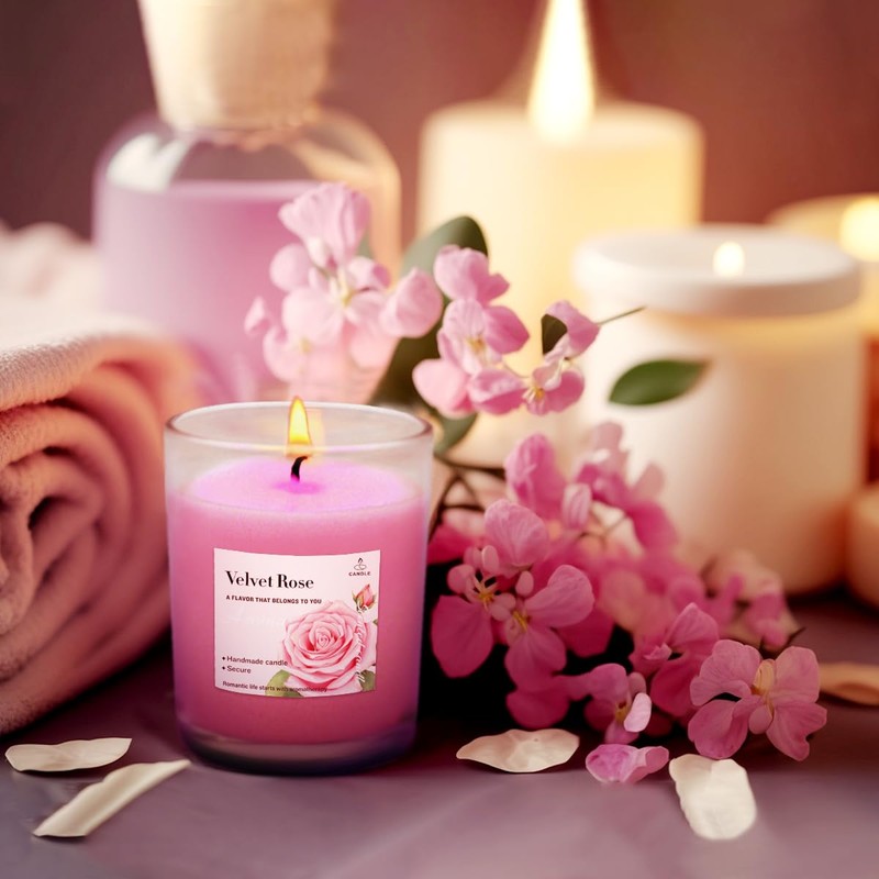 24 Pack Scented Aromatherapy Candles - 12 Fragrances 1.8 Oz