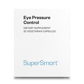 SuperSmart - Eye Pressure Control (Patented Ingredients) - with Mirtoselect Bilberry Extract & Pycnogenol Pine Bark Extract - Eyes Supplement | Non-GMO & Gluten Free - 30 Vegetarian Capsules