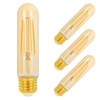 Decoaui E26 T10 LED Light Bulbs, 5 Inch Vintage Tubular