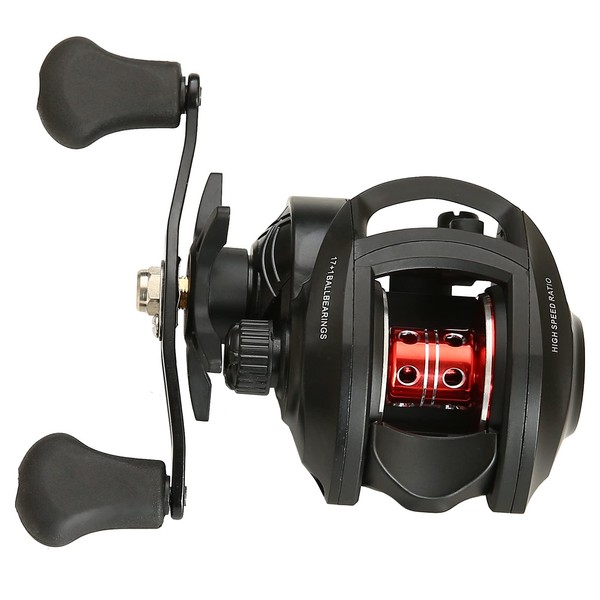baitcasting Fishing Reel,HUIOP Ultra Smooth 17 + 1 BB Baitcasting