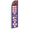 Auto Body and Paint King Size Swooper Flag Sign