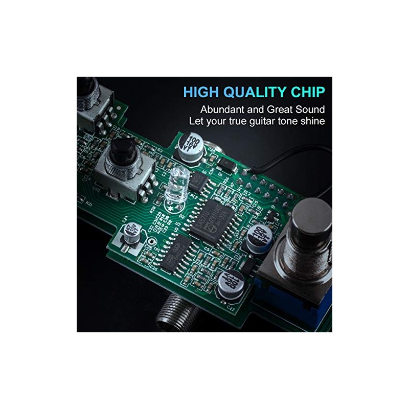 lotmusic Pedal de efectos de guitarra eléctrica Mini tipo único