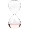 Glass Hourglass Timer Liquid Hourglass Liquid Motion Timer Hourglass Bubble