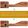 Raised Panel Cabinet Door Spacers, 500 Pcs 1/4" Rubber Ball